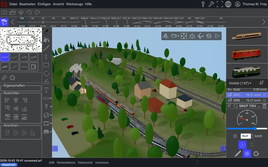 Derselbe Plan in der 3D-Ansicht.