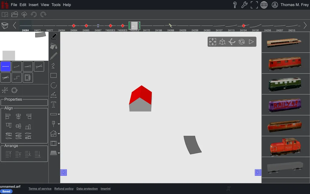 The same building in the 3D view.