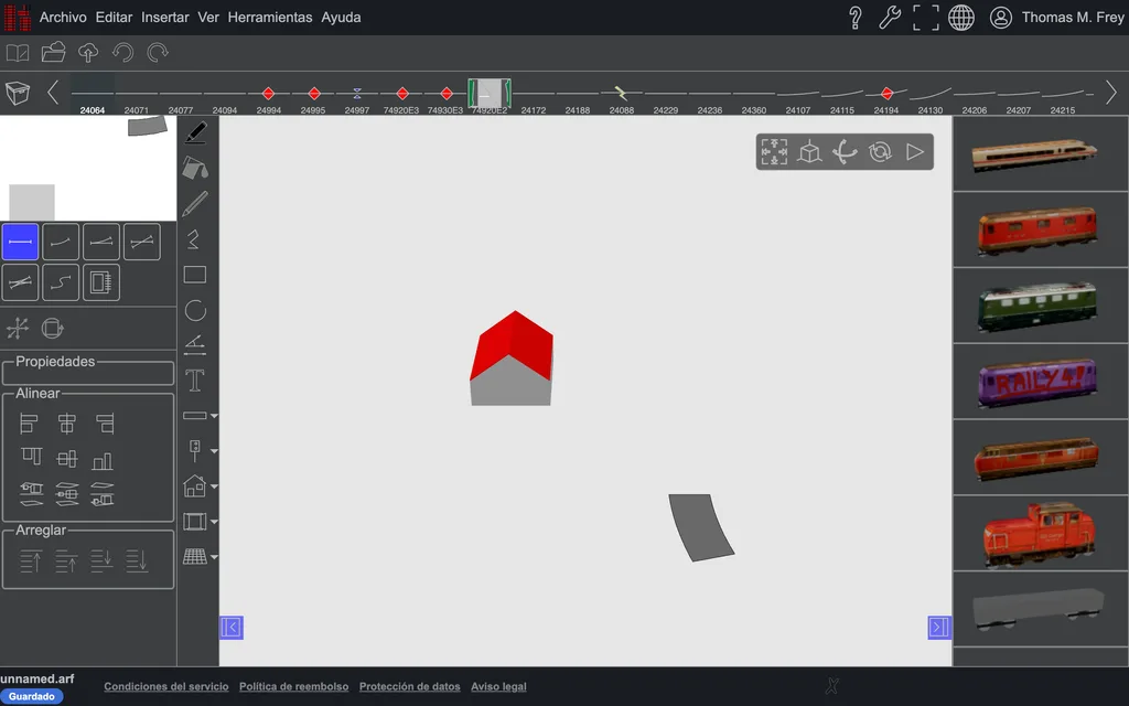 El mismo edificio en vista 3D.
